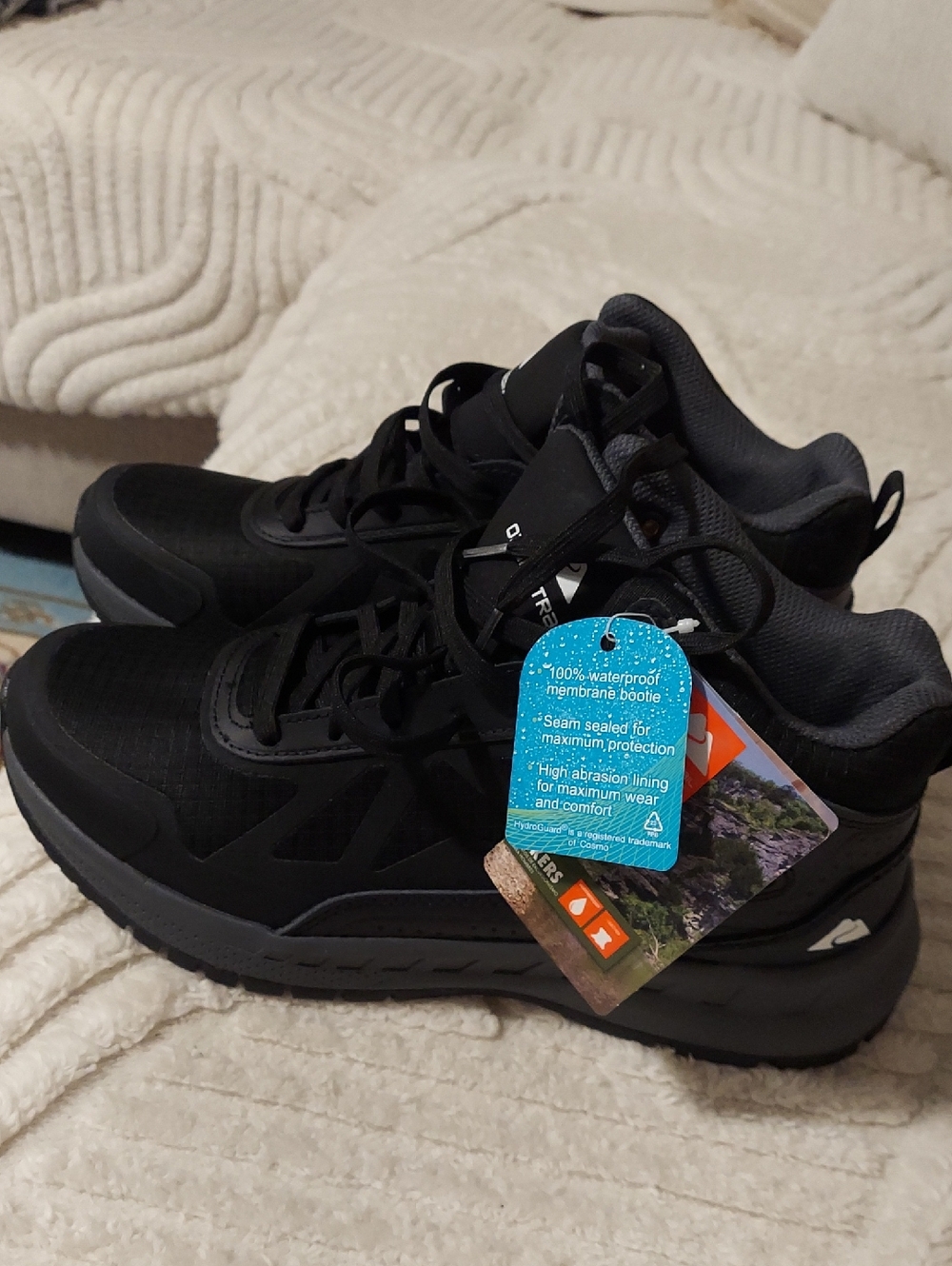 Ozark Trail Black Men's Athletic Trail Shoes